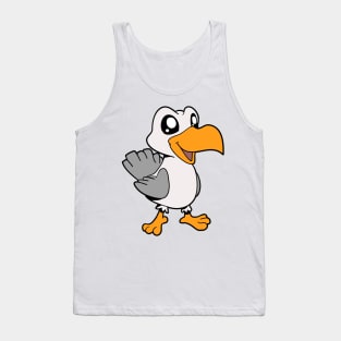 Kawaii Seagull Tank Top